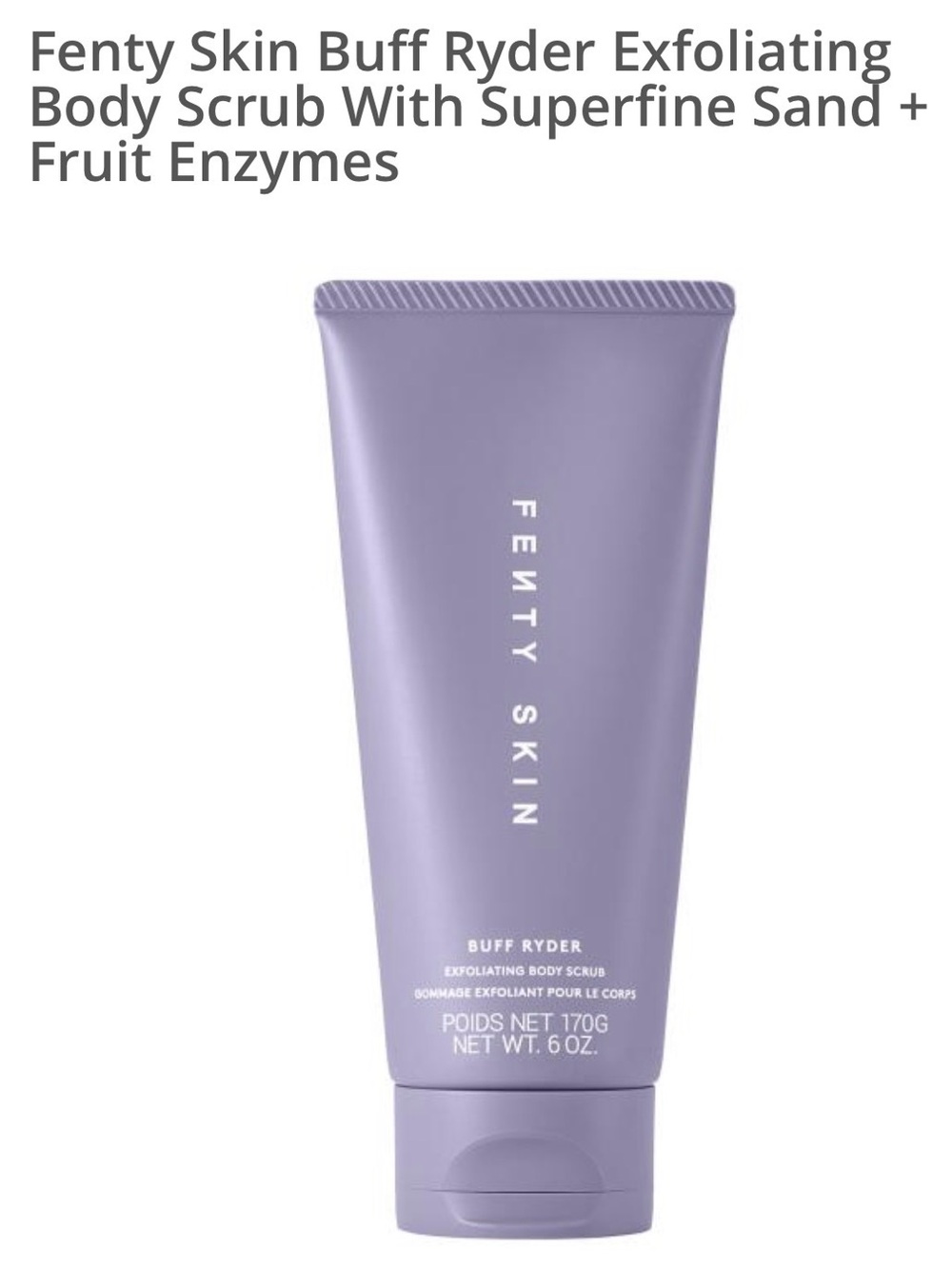 FENTY BEAUTY - BUFF RYDER EXFOLIATING BODY SCRUB - MINI - 57g/.2oz